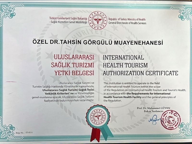 tahsin-gorgulu-saglik-turizmi-belgesi